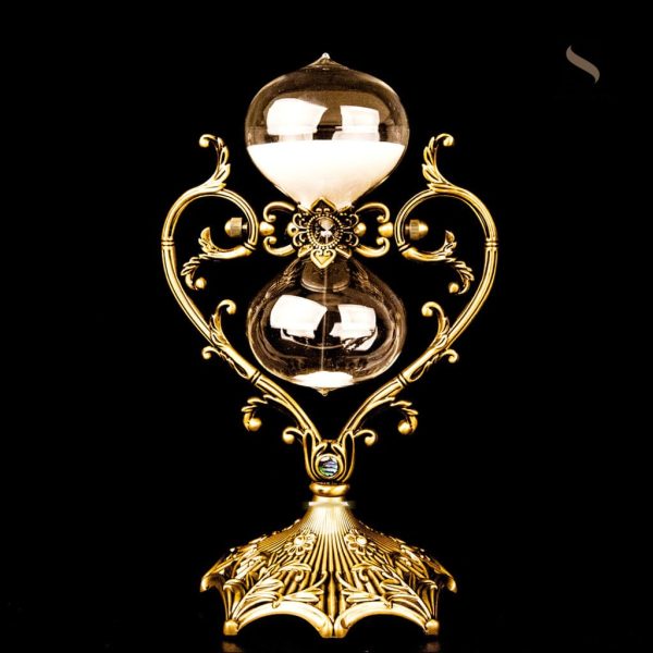 Sablier grand format, objet de décoration intemporel et stylé