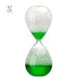 Grand sablier liquide élégant pour décoration intérieure