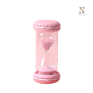 Mini Sablier décoratif en verre pour mesurer le temps