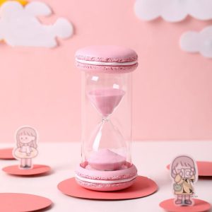 Sablier miniature élégant, parfait pour la décoration intérieure