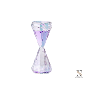 Petit sablier en verre pour la décoration intérieure