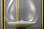 Chronomètre visuel : sablier 15 minutes en verre