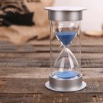 Sablier de 20 minutes, objet décoratif et fonctionnel