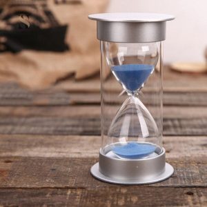 Sablier de 20 minutes, objet décoratif et fonctionnel