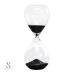 Sablier 5 minutes en verre pour une gestion du temps efficace