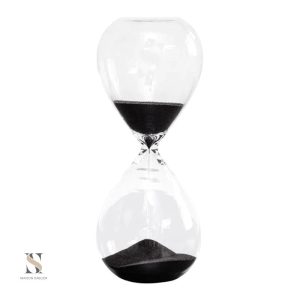 Sablier 5 minutes en verre pour une gestion du temps efficace