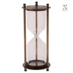 Sablier en verre à remplir, élégant et fonctionnel