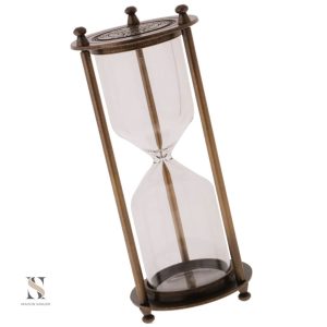 Sablier décoratif en verre, idéal pour le style intérieur