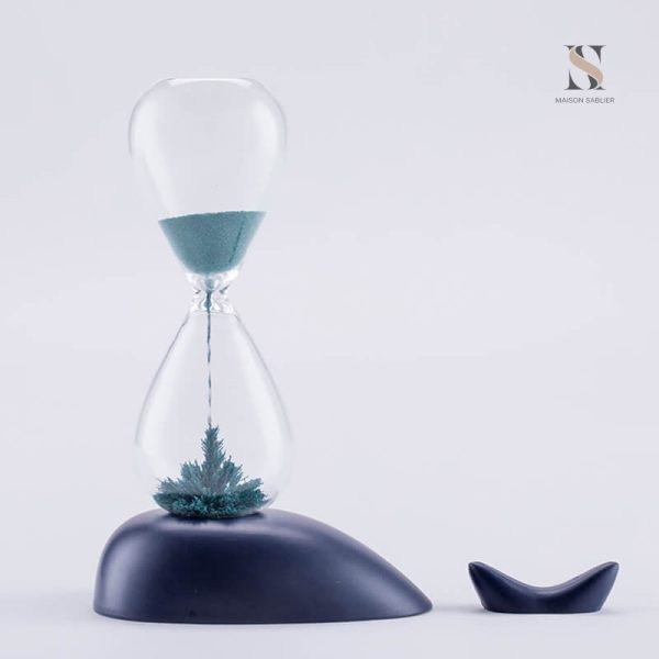 Sablier aimanté, accessoire de temps moderne et design