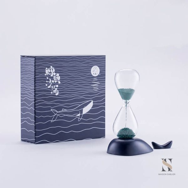 Sablier aimanté, objet de curiosité et de design contemporain