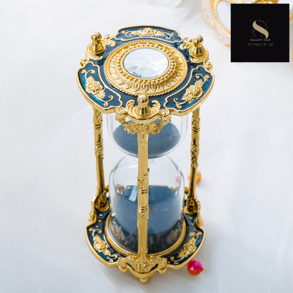 Sablier vintage au design raffiné et classique