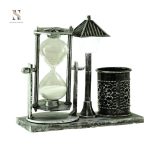Sablier Argent élégant en design moderne