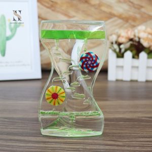 Sablier pour enfants, accessoire ludique et éducatif en couleur