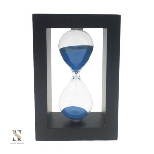 Sablier décoratif en bleu pour intérieur