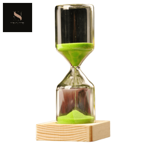Sablier en bois au design élégant et moderne
