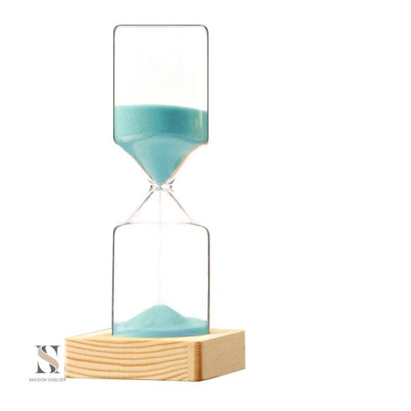 Sablier en bois, pièce unique pour un intérieur raffiné