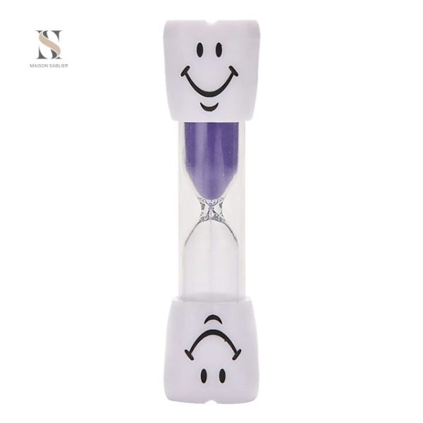 sablier-brossage-dents-1 Sablier pour le brossage des dents, outil pratique pour enfants