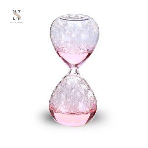 Sablier à Bulle élégant en verre pour comptage du temps