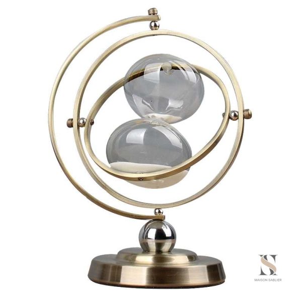 sablier-circulaire-1 Sablier circulaire élégant pour mesurer le temps