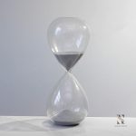 Sablier, minuterie de 5 minutes, design élégant et pratique