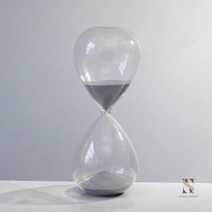 Sablier, minuterie de 5 minutes, design élégant et pratique