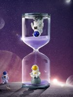 Sablier décoratif Chronos, accessoire intemporel pour la maison