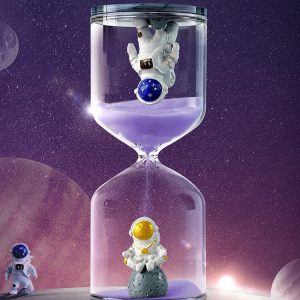 Sablier décoratif Chronos, accessoire intemporel pour la maison