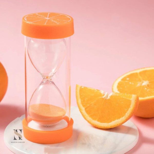 Sablier de cuisine coloré, parfait pour la cuisson précise