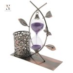 Accessoire de décoration : sablier artisanal unique