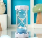 Accessoire de salle de bain : sablier 5 minutes