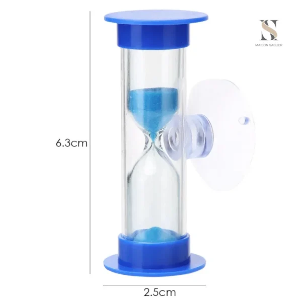 sablier-douche-ventouse-1 Sablier douche ventouse pour un timing précis sous la douche