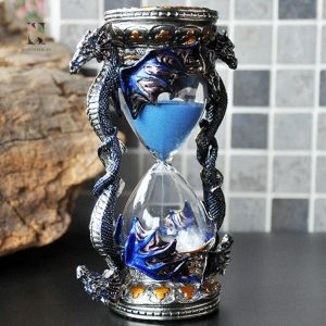 Sablier design inspiré par un dragon mythique
