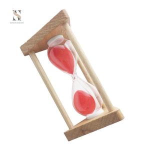 Sablier coloré pour activités pédagogiques et jeux éducatifs