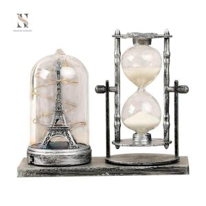 Sablier en Fer Forgé élégant pour décoration intérieure