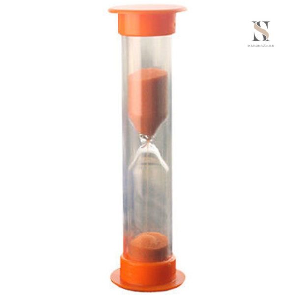Sablier en plastique, outil simple pour minuter des activités