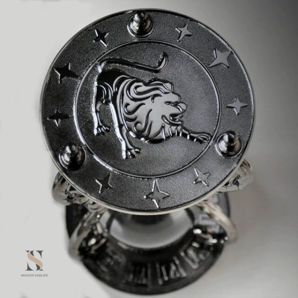 Sablier élégant, symbole de passage du temps