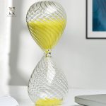 Sablier décoratif géant pour chronométrage