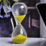 Sablier de 15 minutes pour décoration intérieure
