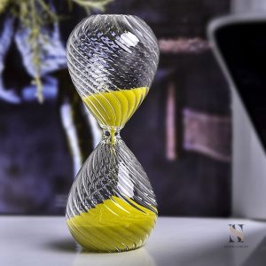 Sablier de 15 minutes pour décoration intérieure