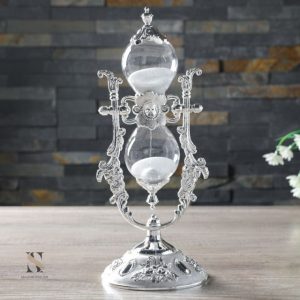Sablier de 30 minutes, décoration pratique pour bureau ou salon