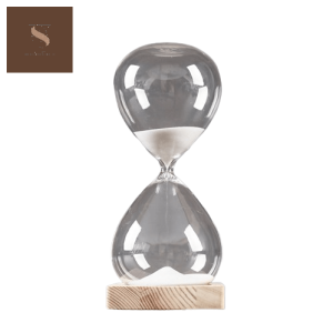 Sablier Géant en Bois décoratif et élégant