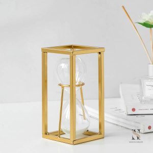 Sablier moderne aux formes géométriques et design élégant