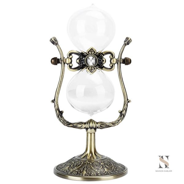 sablier-grande-taille-1 Sablier grande taille en verre décoratif pour la maison