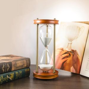 Sablier décoratif, accessoire de bureau ou de maison classique
