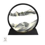Sablier Lave décoratif en verre pour décoration intérieure