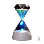 Sablier LED avec éclairage coloré pour une décoration moderne