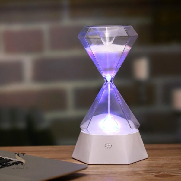 Sablier décoratif à LED, ajout élégant pour votre espace