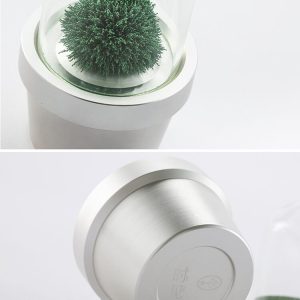 Sablier en métal avec limaille de fer, design unique