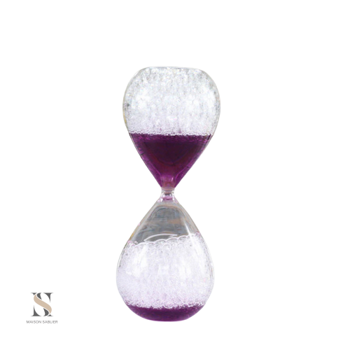 sablier-liquide-couleur-1 Sablier liquide coloré, décoration originale et apaisante
