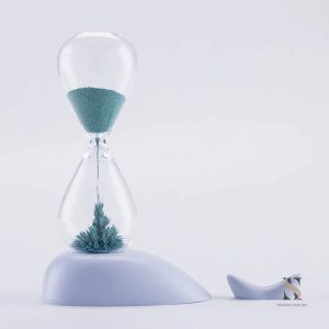 Sablier magnétique pour une minuterie visuelle de 3 minutes